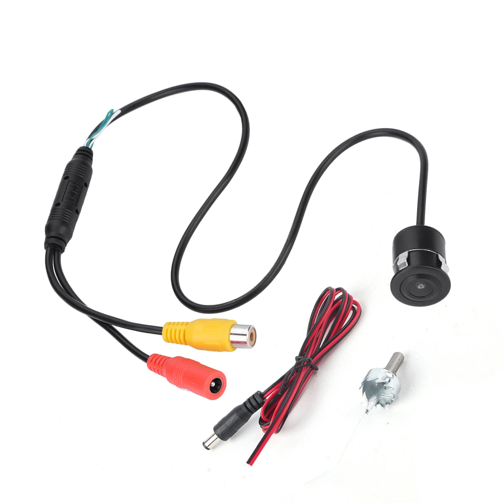 170 Wide Angle CCD Wired Waterproof Mini CCTV Camera PAL NTSC Car