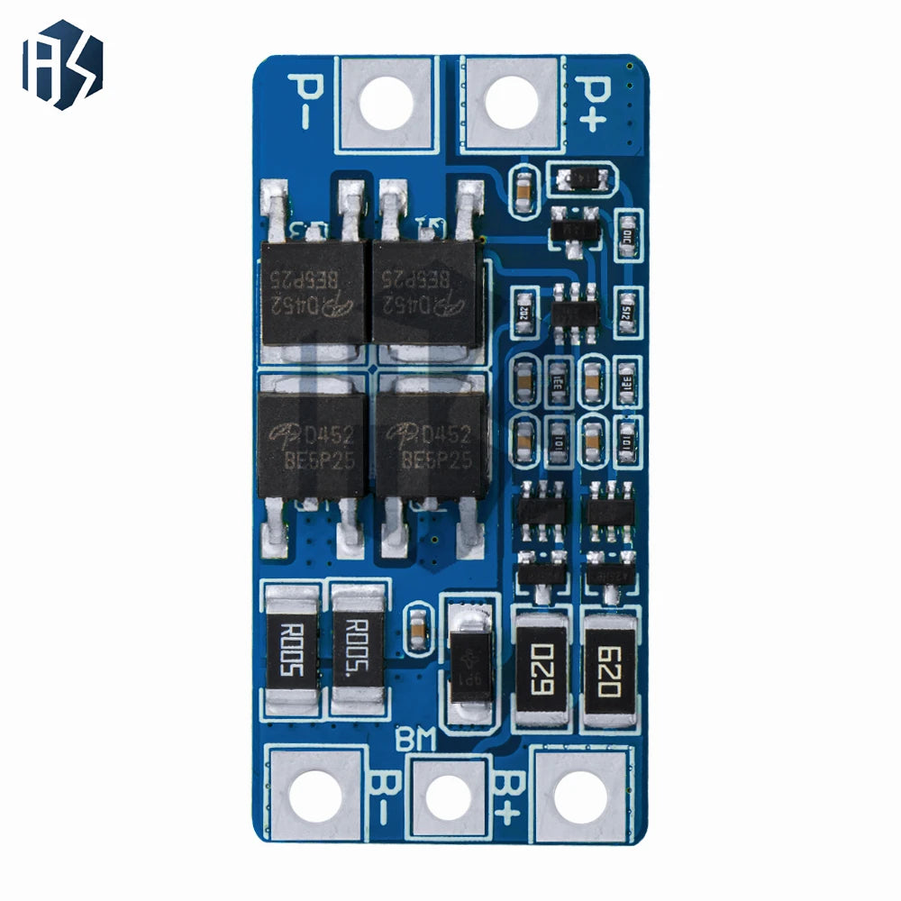 2S 10A 7.4V 18650 lithium battery protection board 8.4V balanced function/overcharged protection Good Zpaxo