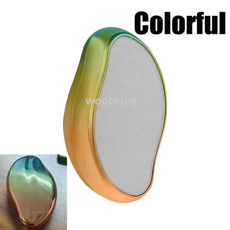 Eraser Depilator Leg Hair Crystal Epilator Hair Physical Hair Removal Eraser Glass Remover Painless Epilator Cleaning Reusable Zpaxo colorful