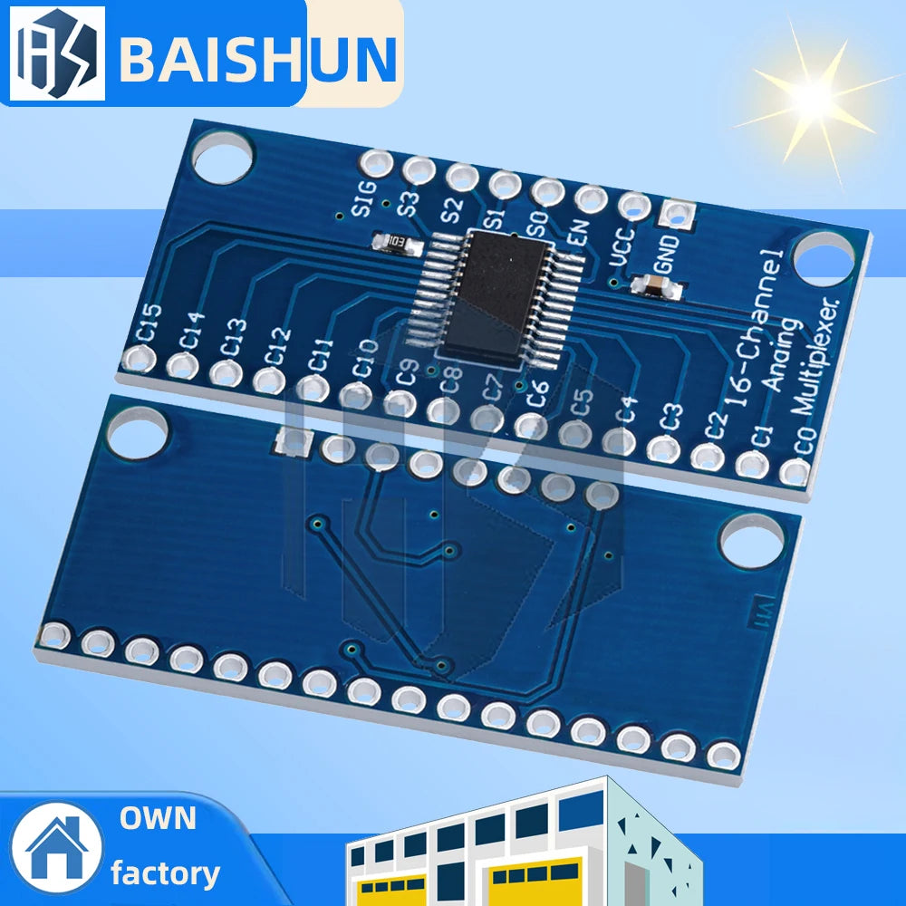 CD74HC4067 74HC4067 16-Channel Analog Digital Multiplexer Breakout Zpaxo