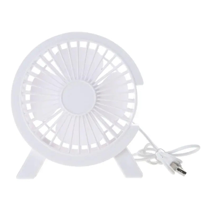 652F Portable Fan USB Desktop Fan Personals Small Table Fan 4Blades Table Fan Zpaxo