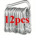 Stainless Steel Carabiner 6x60mm Load Capacity Rust-resistant