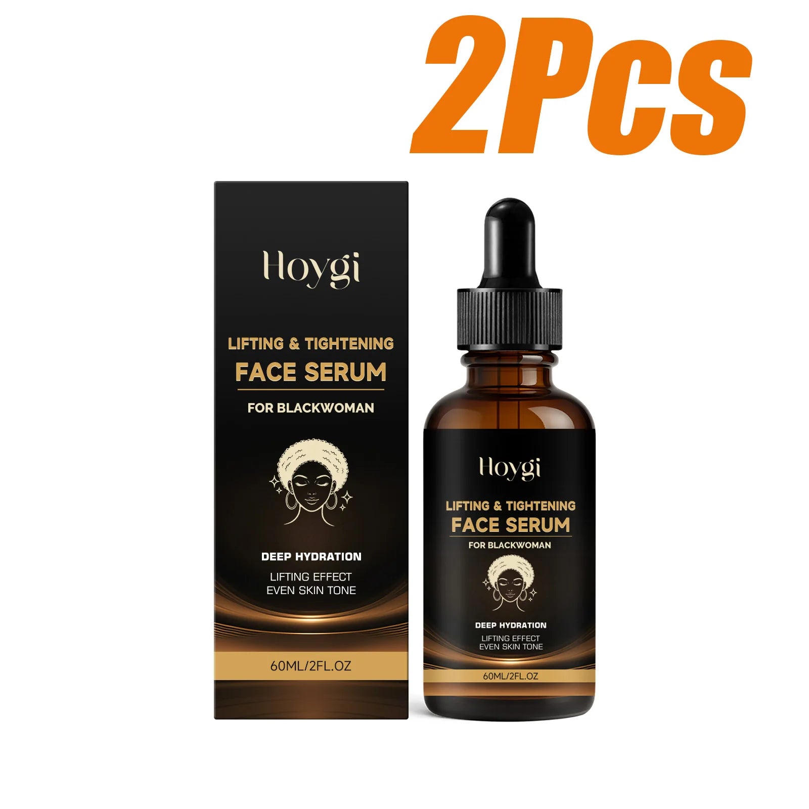 Hoygi Lifting Face Serum – Niacinamide & Hyaluronic Acid Face Serum Zpaxo 2 x 60ml Boxed