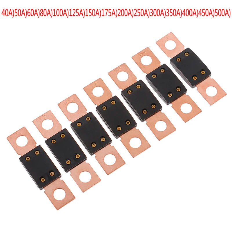 Car Fuse MEGA Bolt-on Fuse Blow A Fuse Blade Fuse 40A 80A 125A 250A to 400A Zpaxo