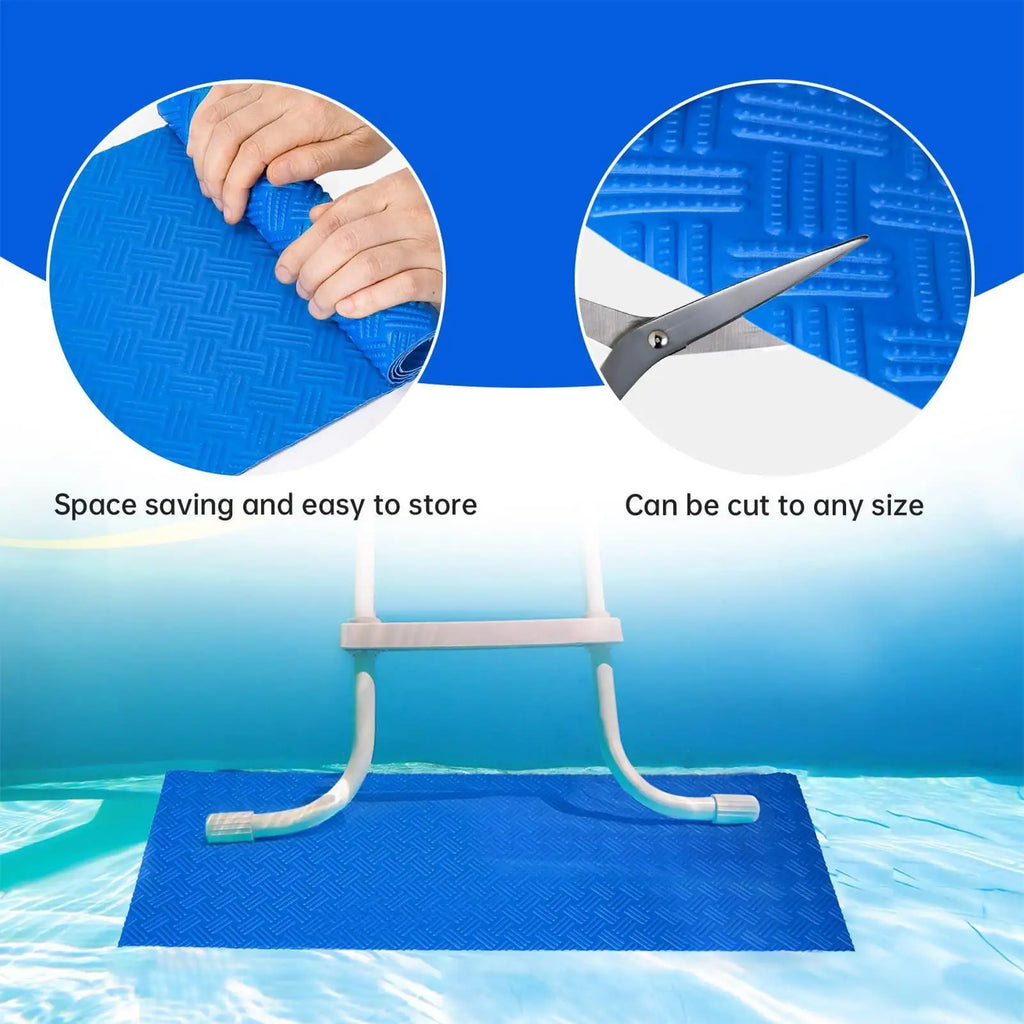 Non-slip Pool Step Pad Swimming Ladder Mat Outdoor Waterproof Cushion