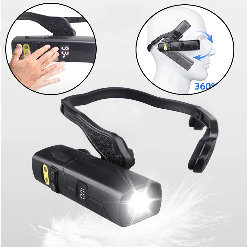 POCKETMAN 5-Mode IR Sensor Headlamp – Rechargeable LED