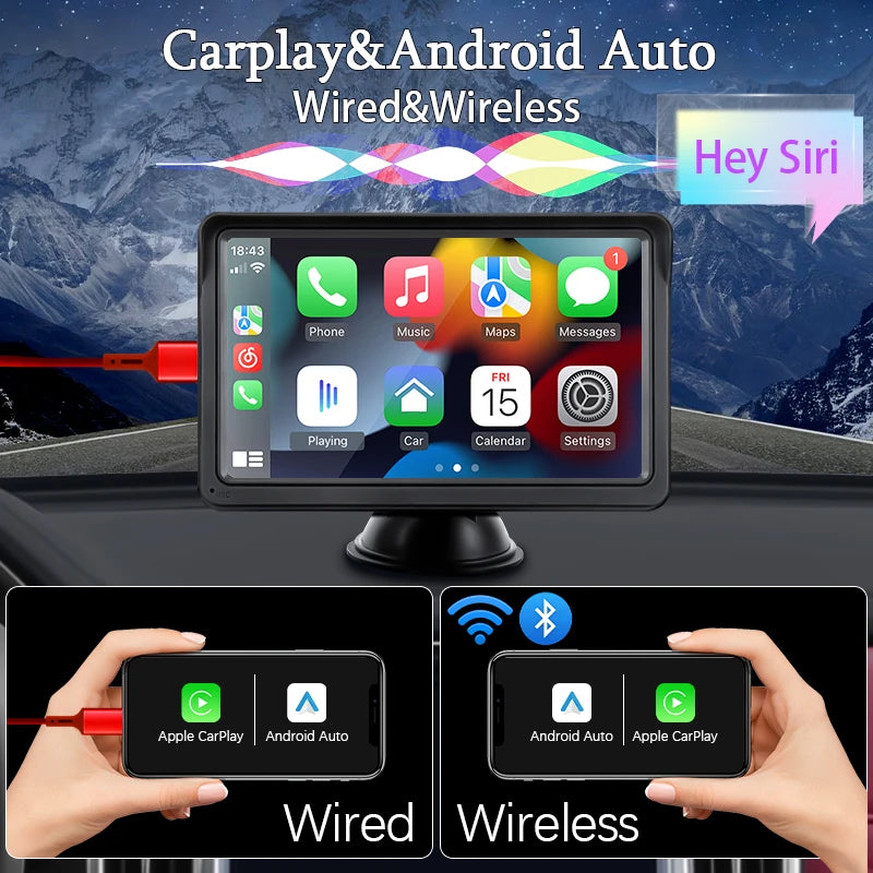 Carplay Android Auto Car Radio Multimedia Video Player Touch Screen Zpaxo
