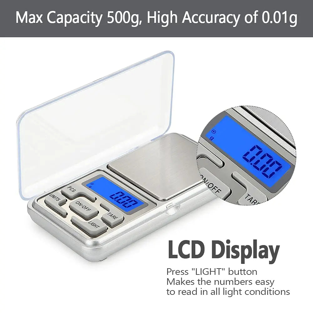Mini Scale X Accuracy Electronic Digital Precision Jewelry Scales