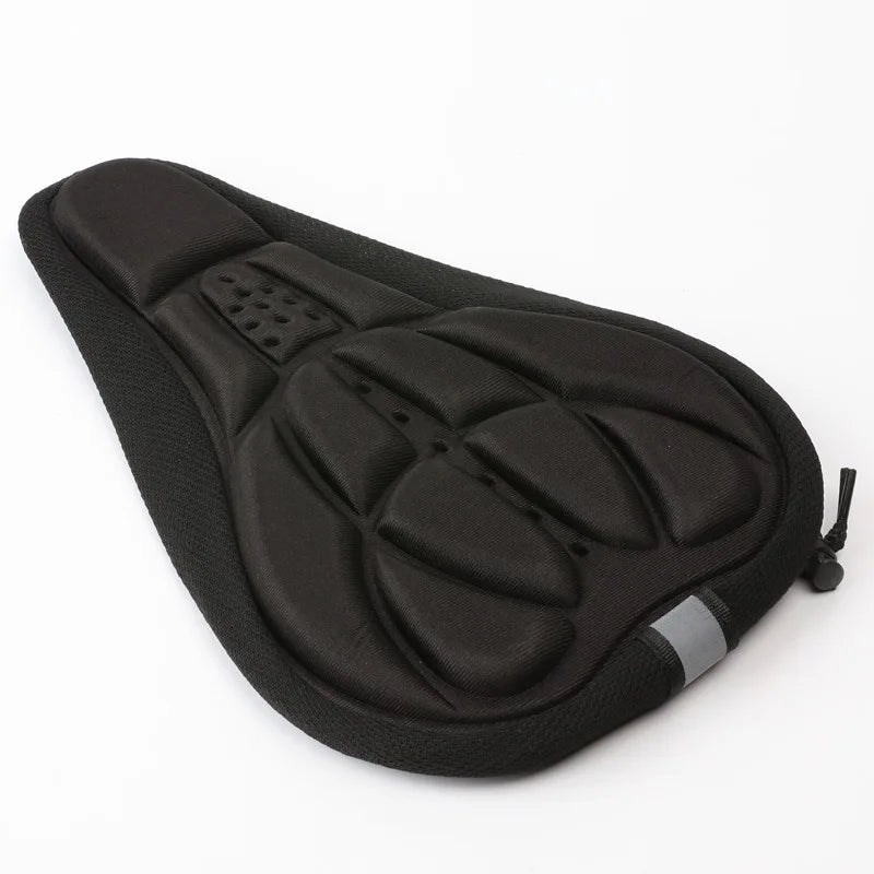 MTB Bicycle 3D Saddle Cover Comfortable Foam Seat Cushion Saddle Breathable Super Soft Seat Cycling Seat Saddle Bike Accessories Zpaxo