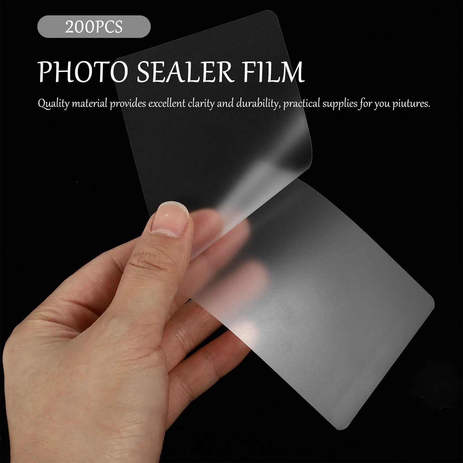 Laminating Sheets Waterproof Protective Film Photo Sealing Supplies