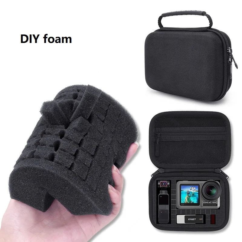 2 5 Shockproof Portable Storage Carry Handheld PTZ Drone Case Desktop Zpaxo