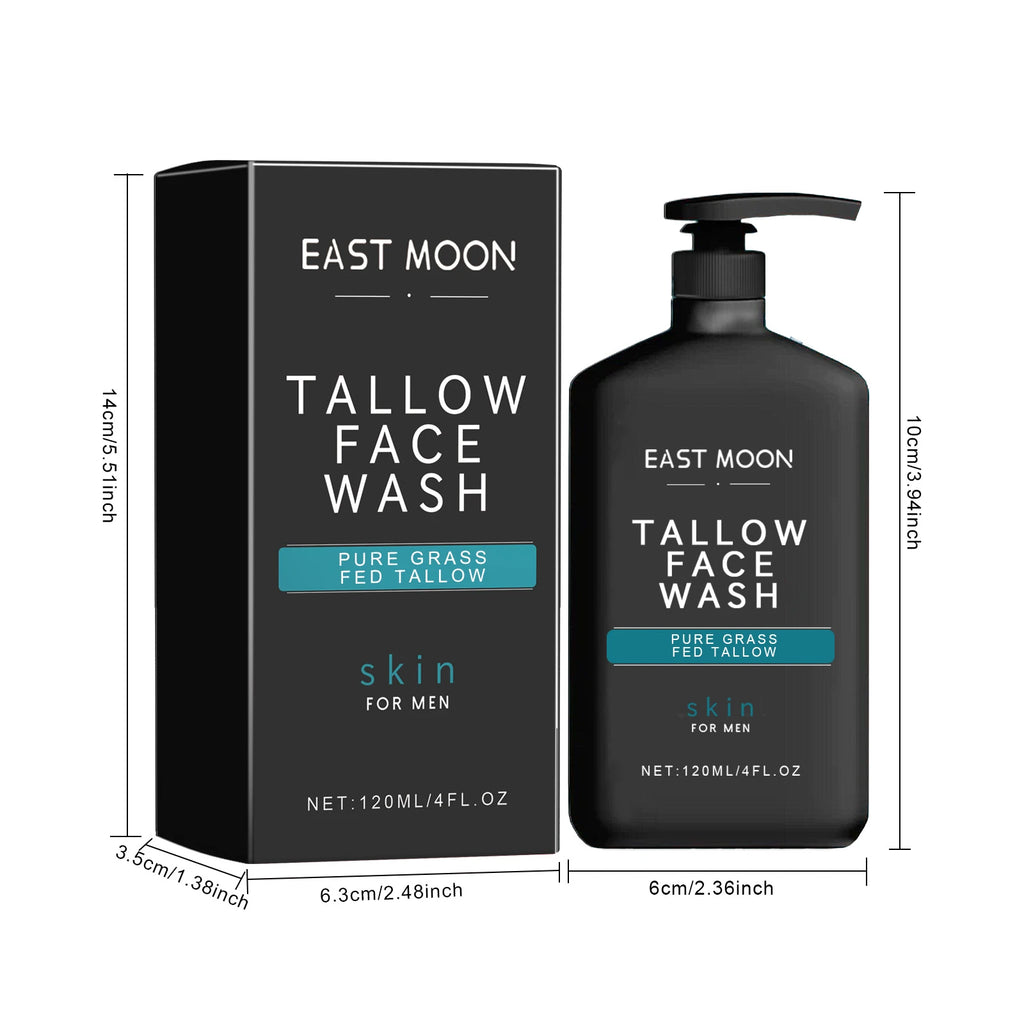 East Moon Men's Face Wash – Oil Control, Acne & Pore Cleanser Men's Facial Cleanser Zpaxo