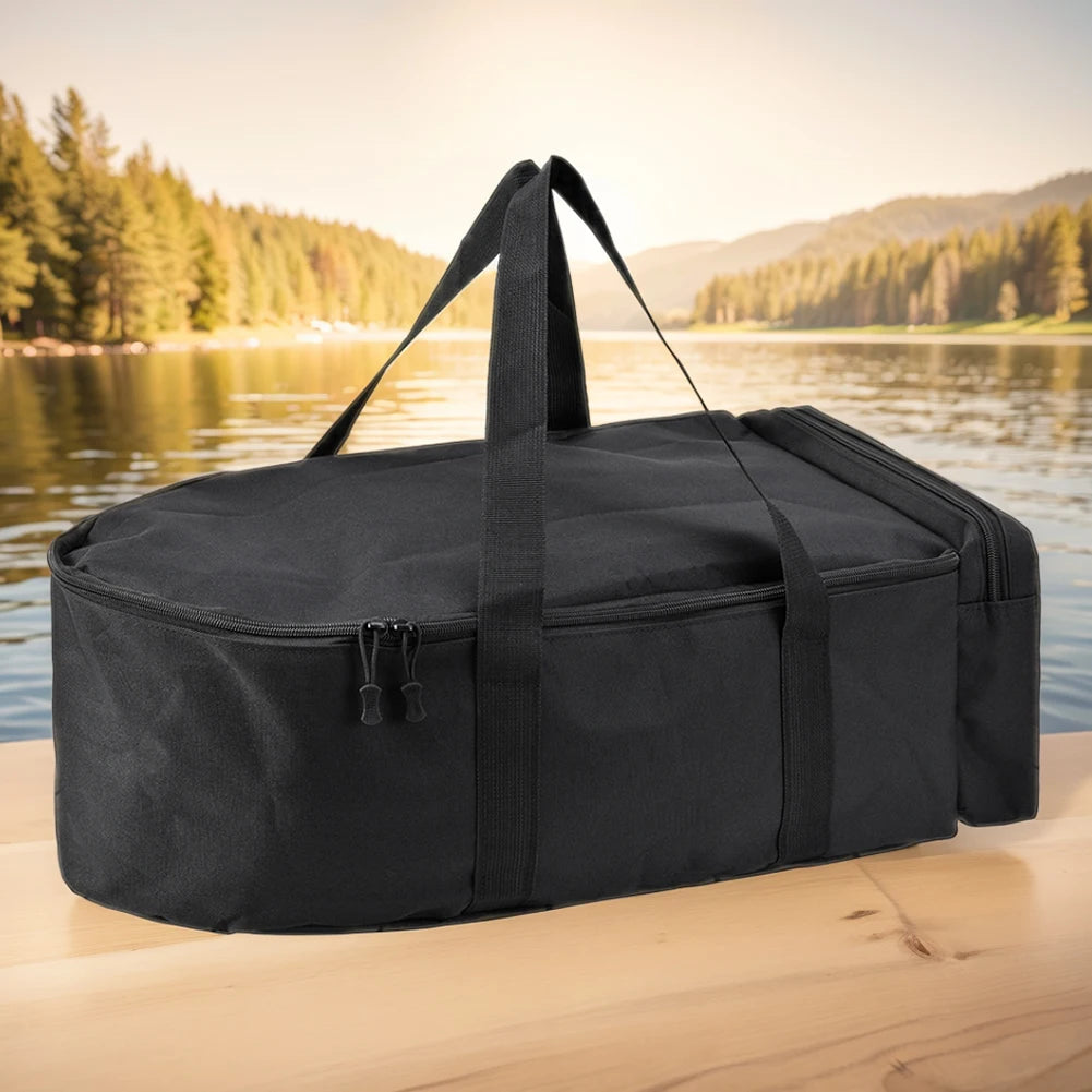 Fishing Boat Storage Bag Water Bait Carry Double Zipper Portable