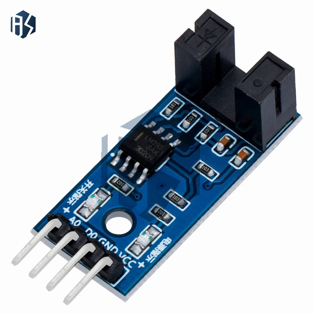 F249 4-Pin IR Speed Sensor Module High-quality 3 3V-5V Arduino 51 AVR Zpaxo