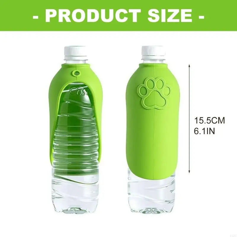 Ergonomic Pet Drinking Bowl Fit Standard Bottles Comfortable Dog Use