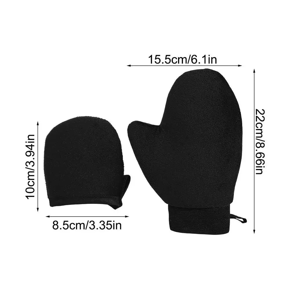 Tanning Glove Flocking Applicator Reusable Machine Washable Self Zpaxo C