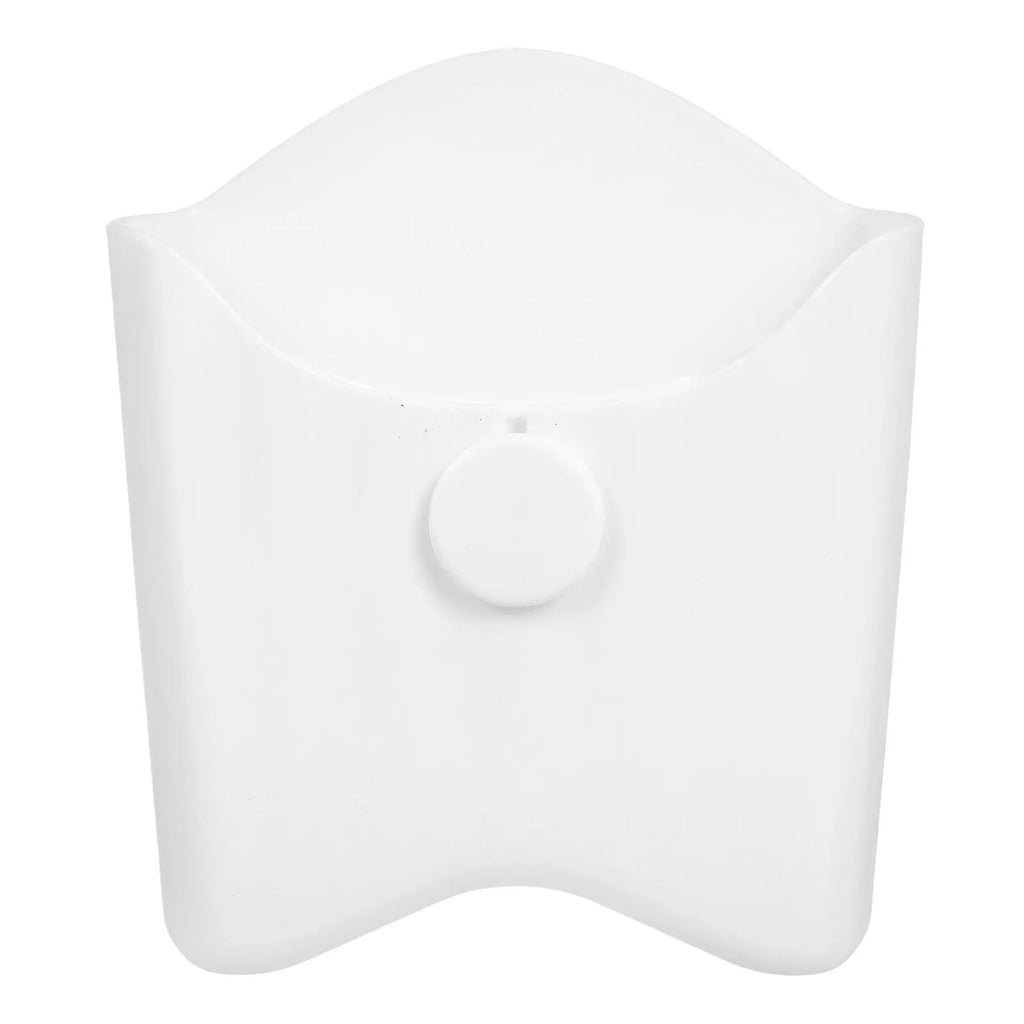 Reusable Snack Storage Box Multipurpose White Plastic Lightweight