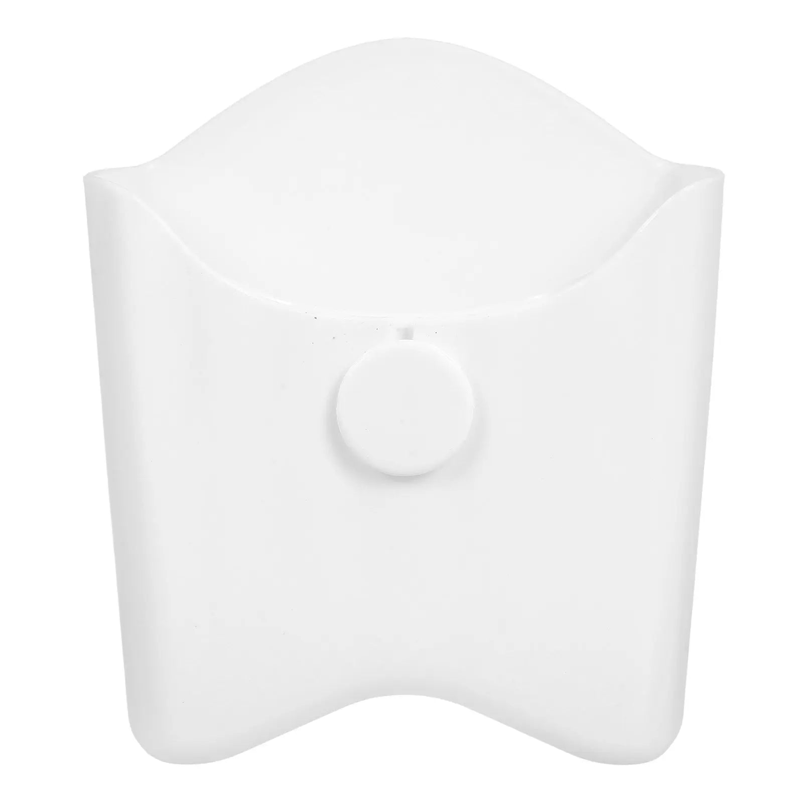 Reusable Snack Storage Box Multipurpose White Plastic Lightweight