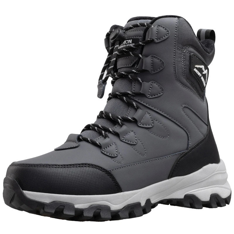 Same Snow Boots Men Women Waterproof Non-slip Warm Cold-proof Velvet Zpaxo