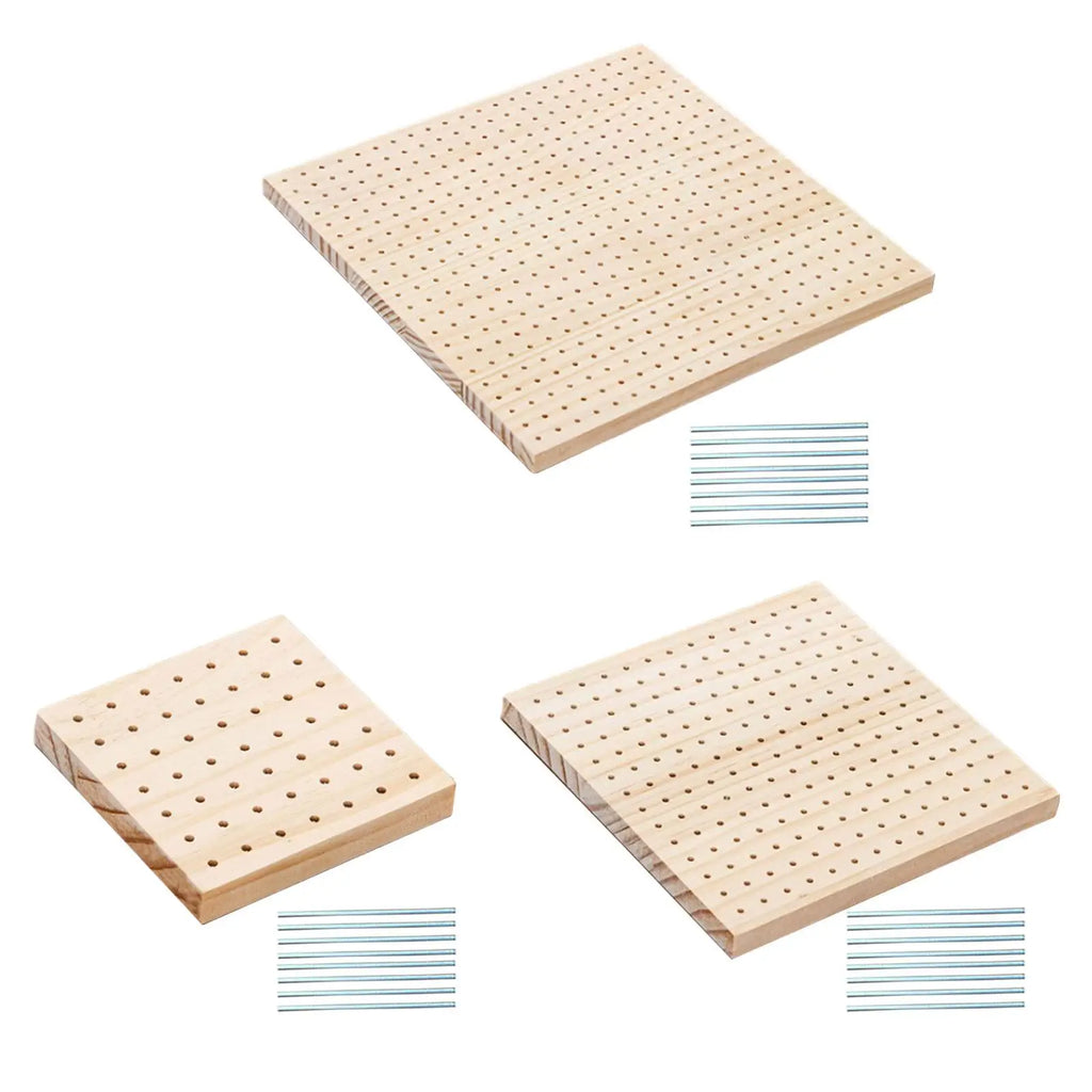 Crochet Blocking Boards Gifts Supplies Pegboard Pegs Granny Squares Zpaxo