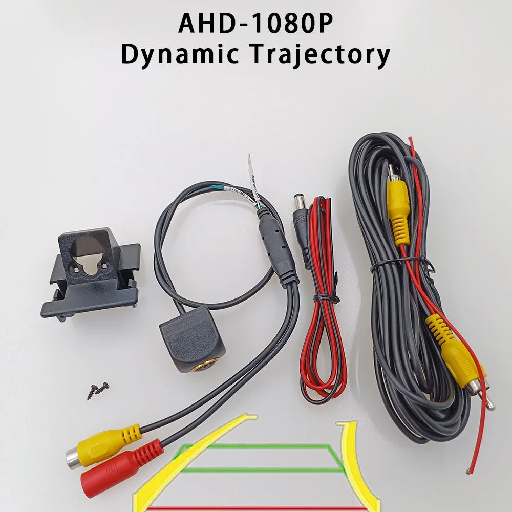 170 Degree AHD 1080P CVBS Reverse Backup Rear View Camera Mazda2 2016 Zpaxo 8390 AHD1080 Track China Mainland 12 V