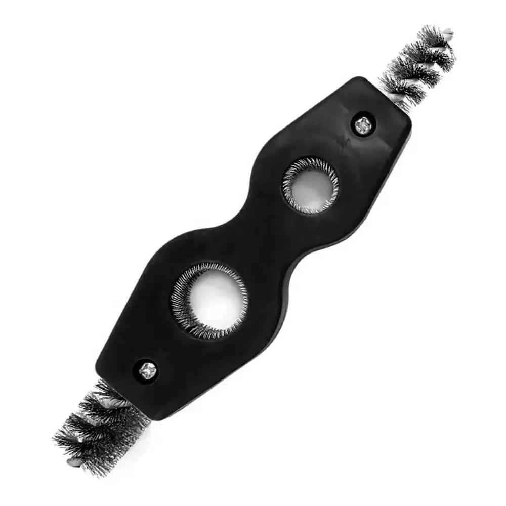 Double-headed 4 in 1 Copper Pipe Brush Reamer Cleaner Copper Tube Polishing Tool Inside Outside Chamfering Wire Brush Zpaxo