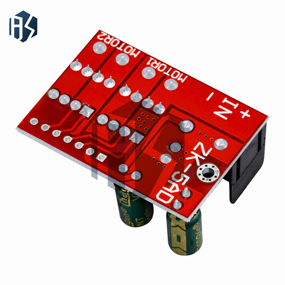 H Bridge Remote Control 5A 3V-14V Dual DC Motor Drive Module Voltage Zpaxo