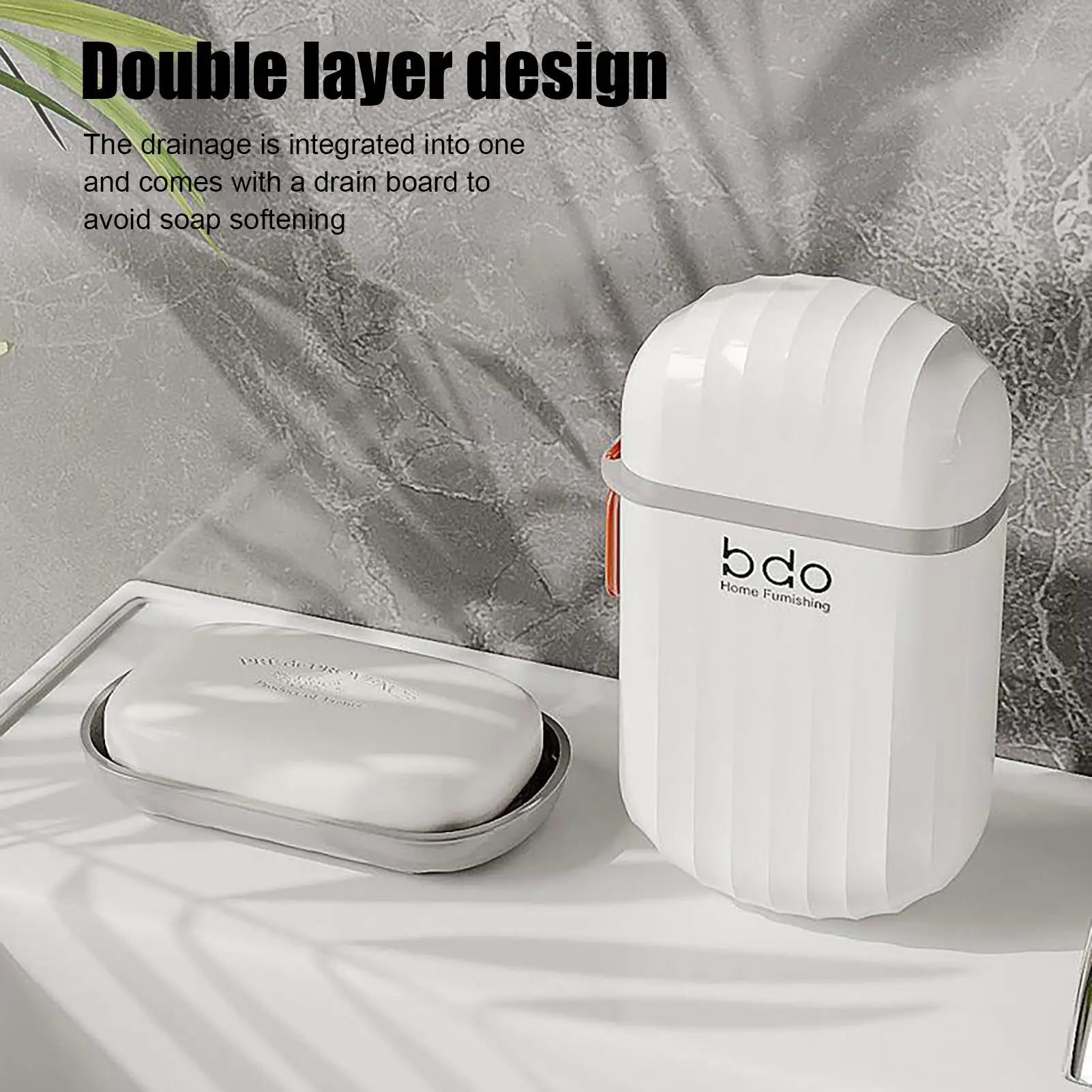 Travel Soap Container Portable Soap Case with Lid and Handle Travel Soap Case Lightweight Waterproof for Outdoor Travel Camp Zpaxo Default Title