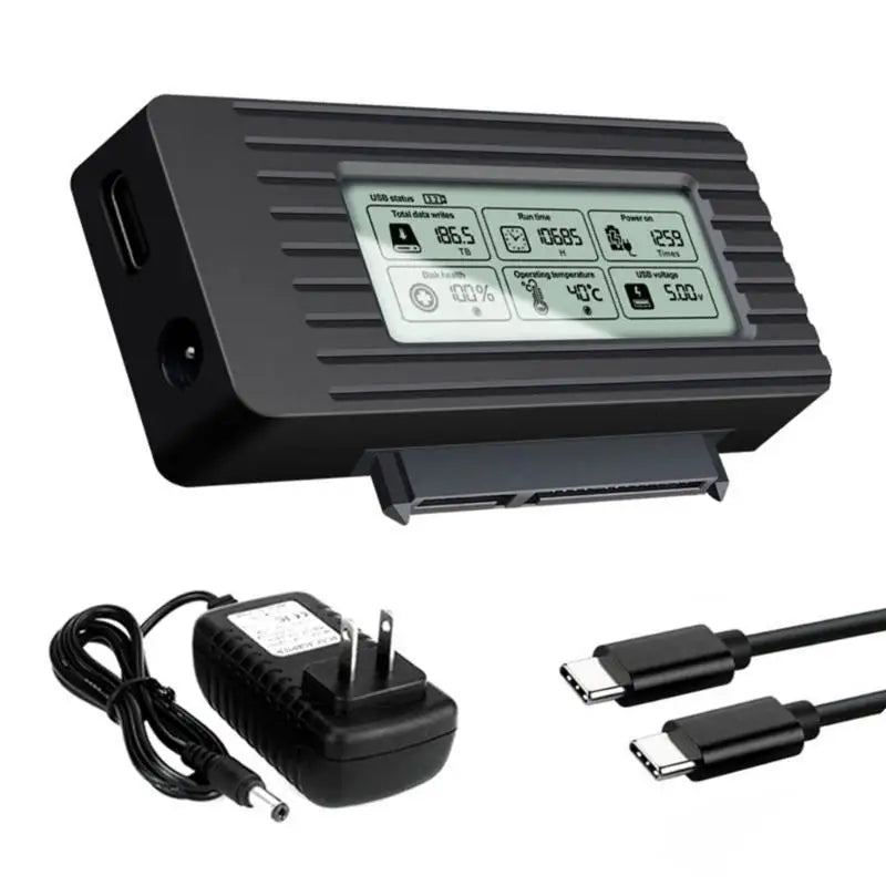652F Hard Drive Caddy Terrific Compatibility Support 2 5 HDDs USB3 1 Zpaxo