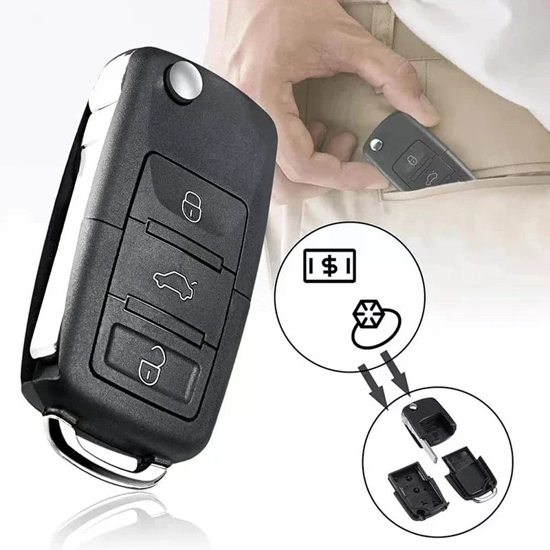 Car Key Disguise Safe Box – Hidden Secret Compartment