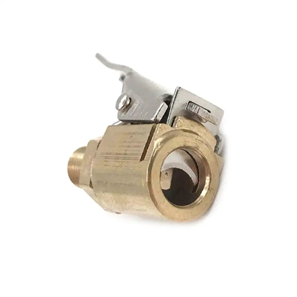 Car Tire Air Chuck Inflator Pump Valve Connector Clip-on Adapter