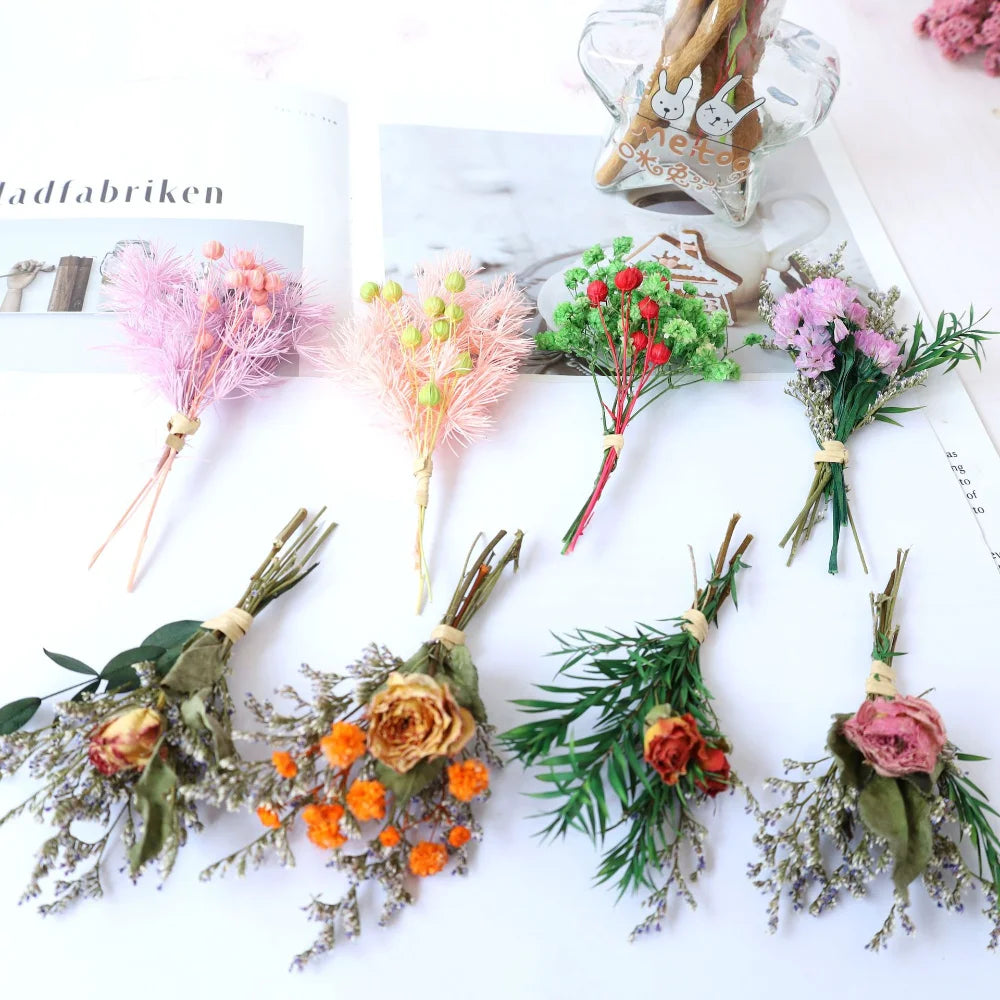 Dried Flower Bouquet – DIY Kit for Cards, Crafts & Décor