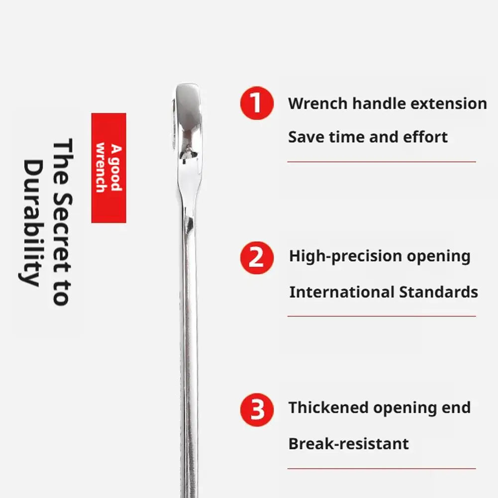 8-18MM Flexible Head Ratchet Wrench | 72-Tooth Vanadium Steel Ratchet Wrench Zpaxo