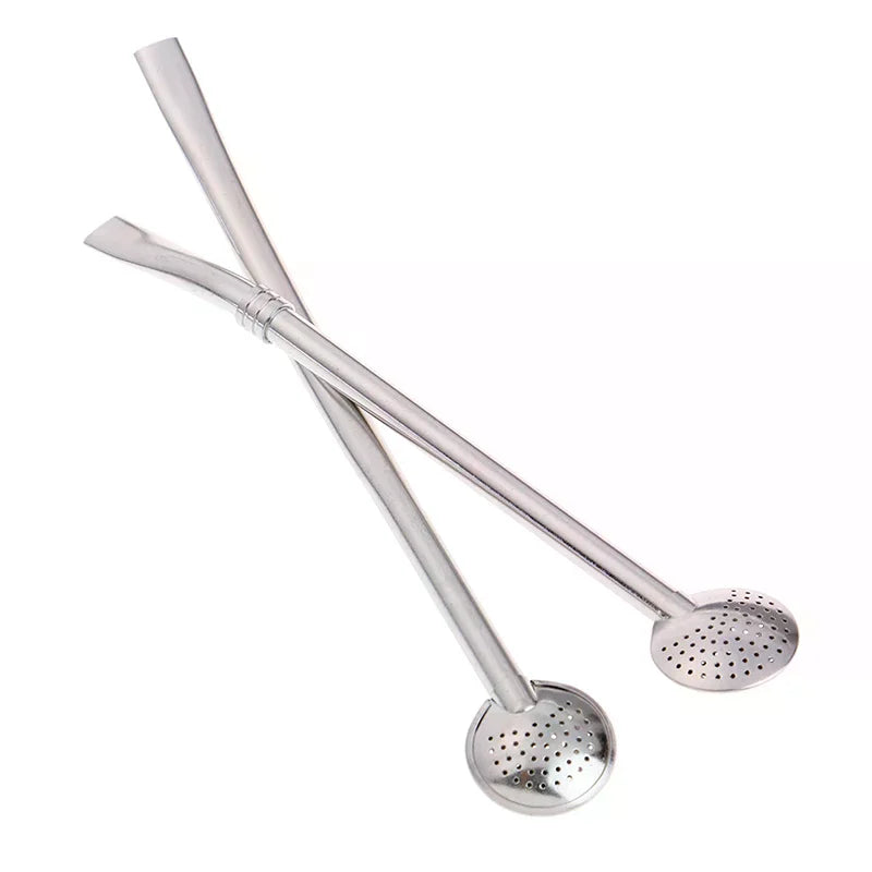 Stainless Steel Straws Yerba Mate Straw Tea Drinking Bombillas Filter Zpaxo