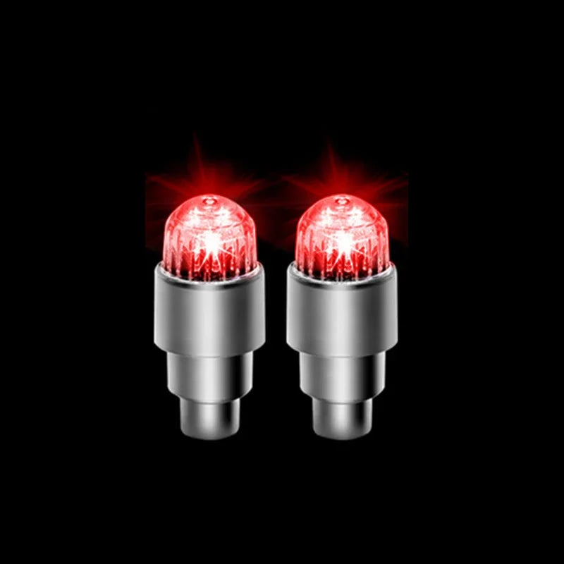 LED Tire Valve Caps – Glowing Wheel Lights for Cars & Bikes