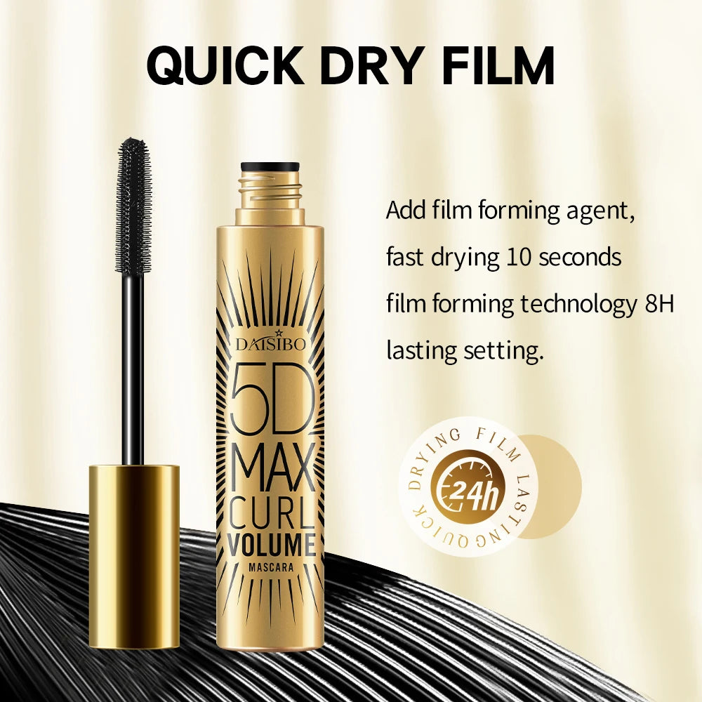 Waterproof Anti Smudge Mascara Light Curling Eyelash Lasting