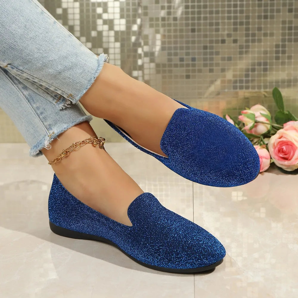 Spring Summer Women Flat Shoes Woman Ballet Flats Candy Ladies Large
