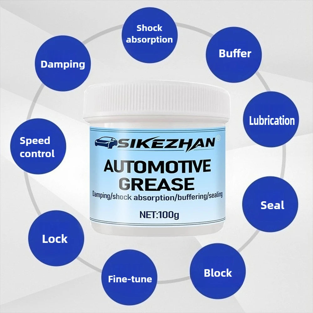 Automotive Grease Shock-absorbing Buffer Door Noise Elimination Multi-purpose Bearing Lubrication Special Maintenance Supplies Zpaxo