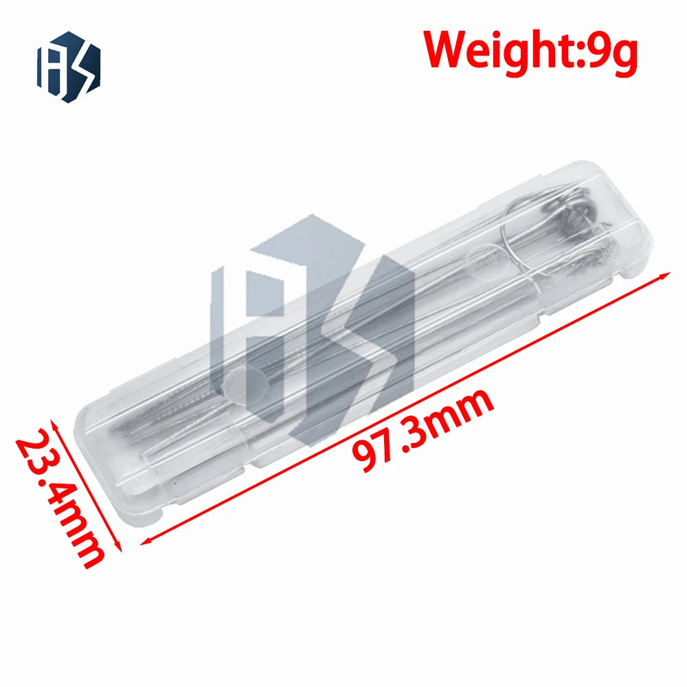 Stainless Steel Desoldering Needle 10 Sizes 0 7- PCB Through Hole Zpaxo