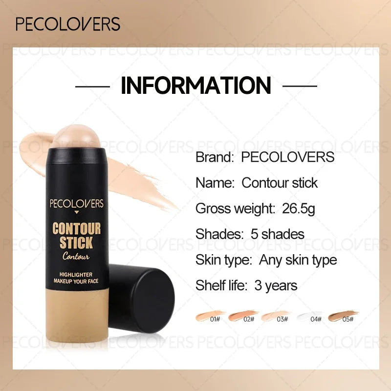 Matte Foundation Stick Concealer Contour Stick-creamy Texture