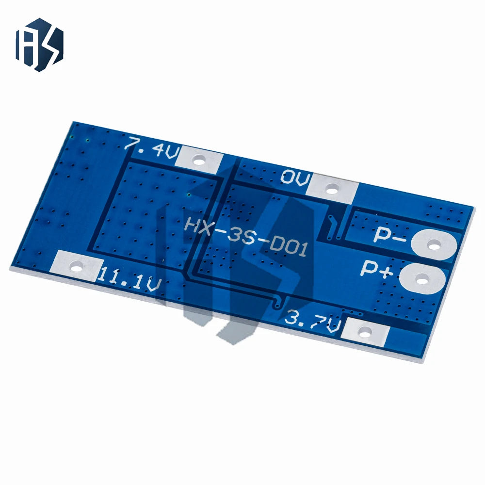 18650 Li-ion Battery Protection Board 1 3S 20A 3 7V 12 6V BMS Charger Zpaxo