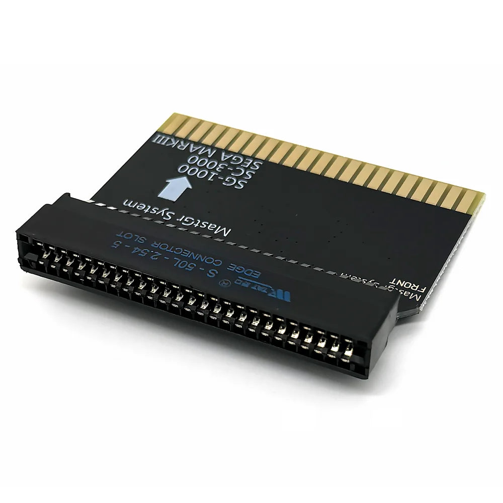 SMS2SG1000 Cartridge Adapter for Sega Master System (US) to MARK III/SG-1000/SC-3000 with Enable FM Sound & Expand Game Library Zpaxo