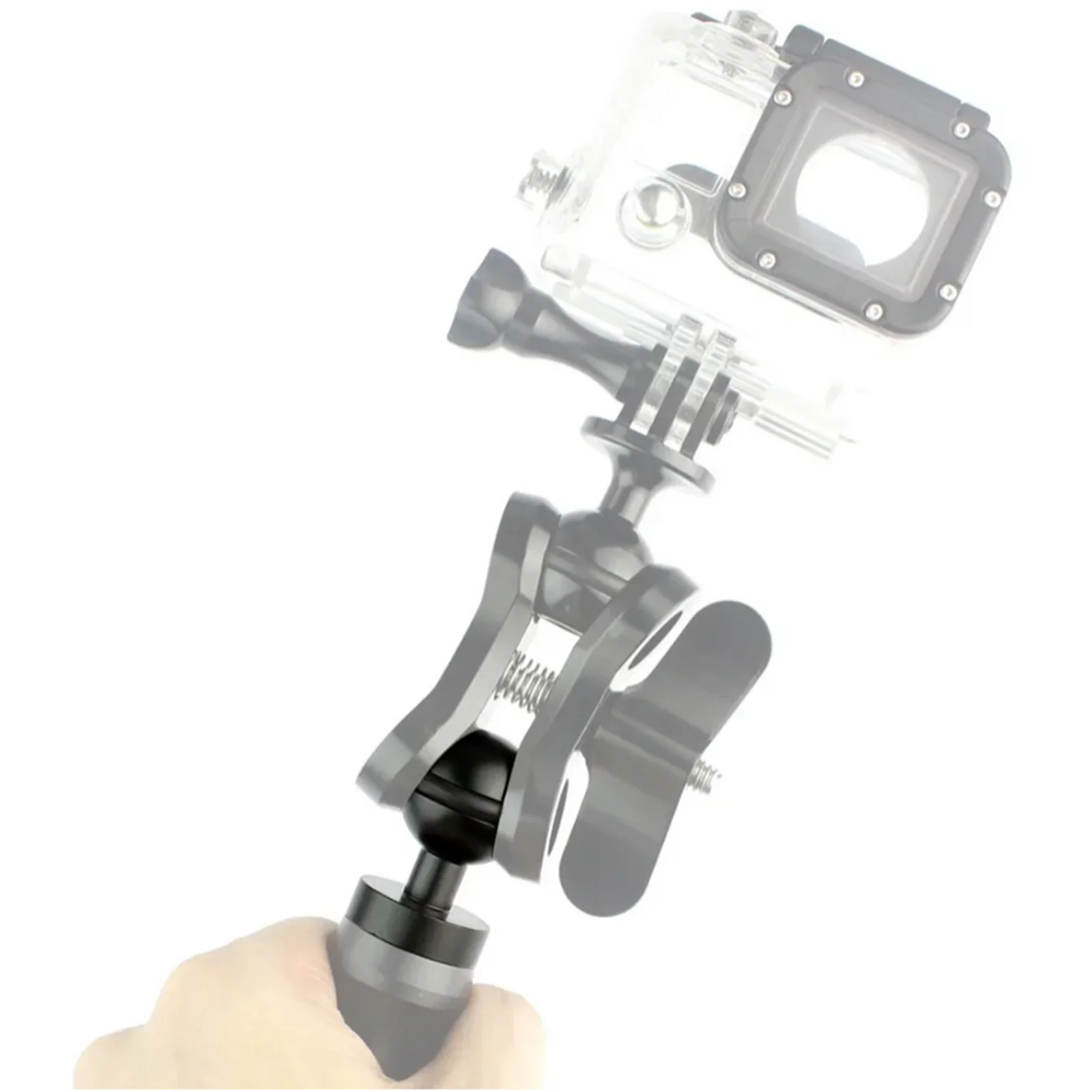 1'' Ball Adapter 1 4 3 8 Hole Head Mount Gopro Action Camera