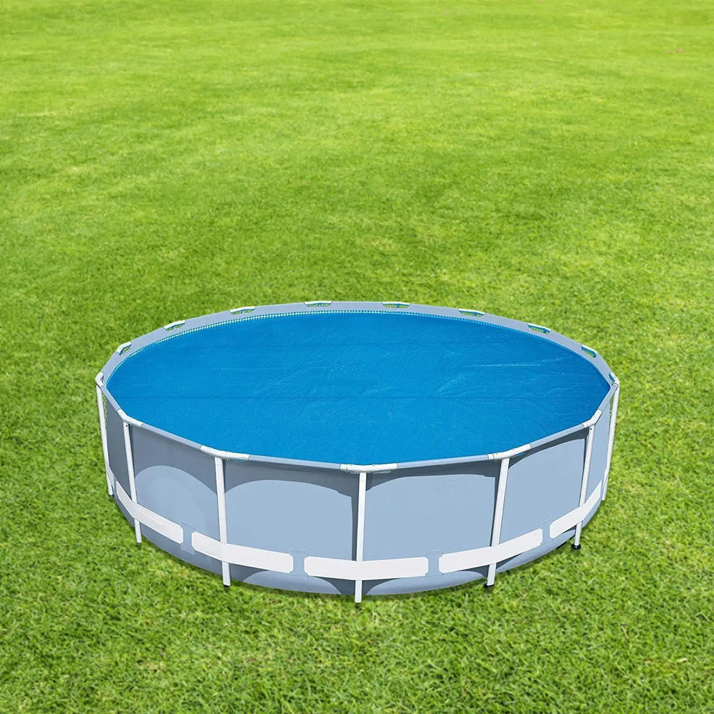 Swimming Pool Cover Round Water Evaporation Dustproof Outdoor Tub