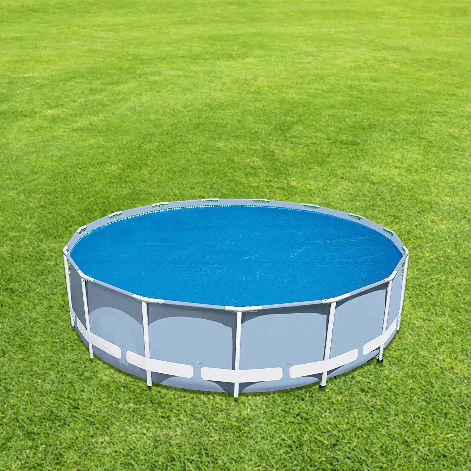 Swimming Pool Cover Round Water Evaporation Dustproof Outdoor Tub