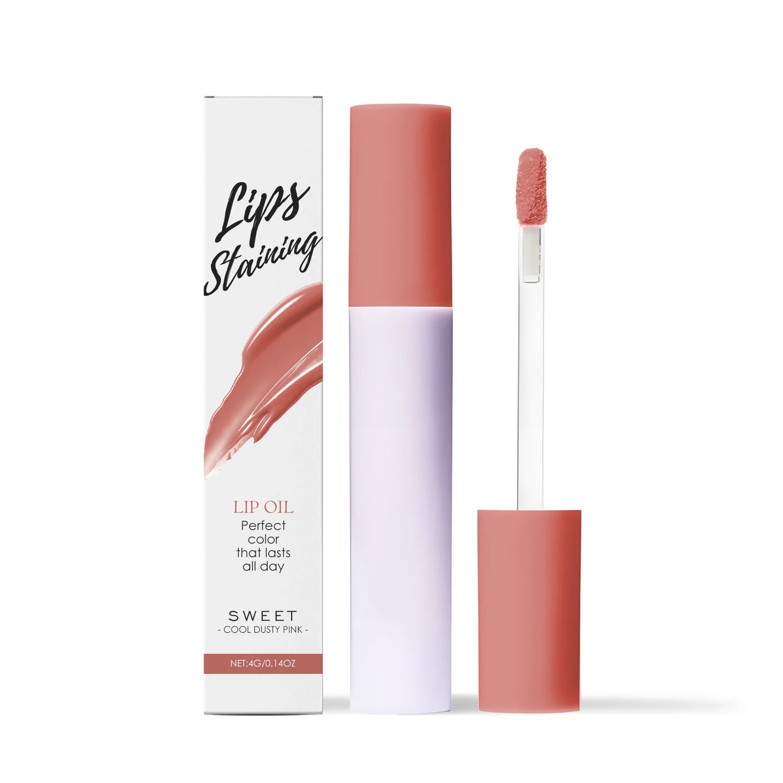 Lips Staining Mirror Lip Oil Gloss Long-Lasting Moisturizing Waterproof Non-stick Cup Makeup Lip Cosmetics Sexy Lips Plumper Zpaxo SWEET