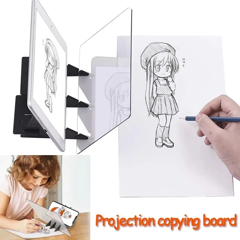 Optical Clear Drawing Board Portable Tracing Image Draw Projector Zpaxo S
