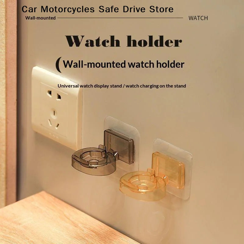 MAdhesive Wall Mounted Smart Watch Charging Stand No Drilling 1