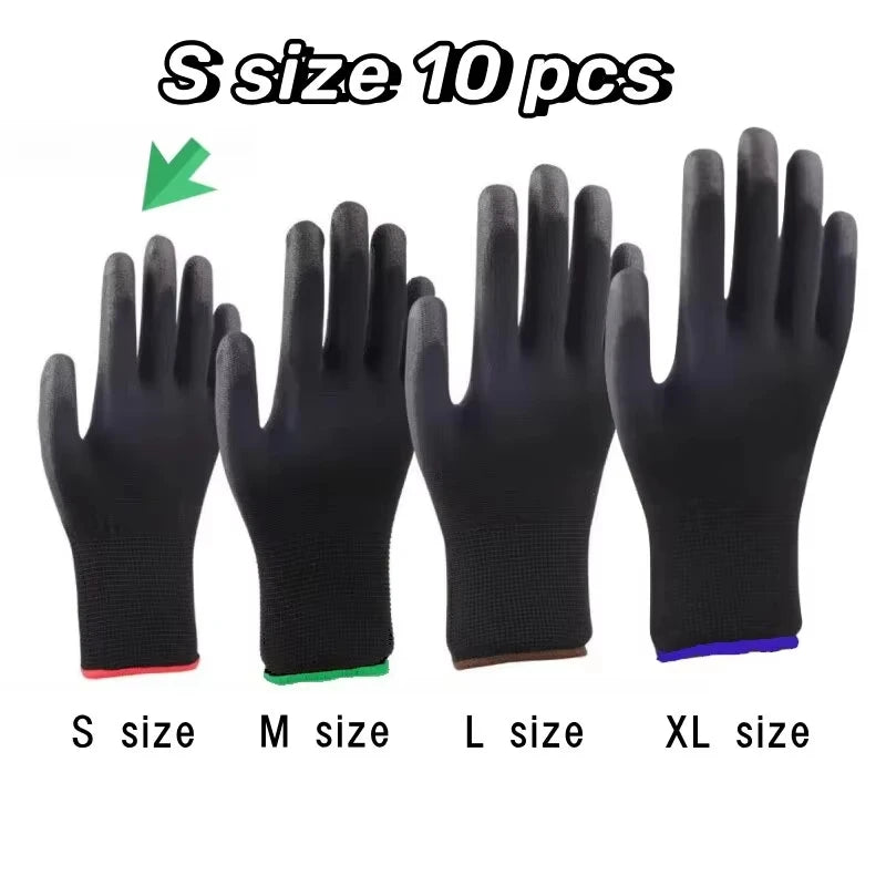 Protective Work Gloves Wear-resistant Non-slip Anti-static Gardening Zpaxo S size