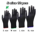 Protective Work Gloves Wear-resistant Non-slip Anti-static Gardening Zpaxo S size